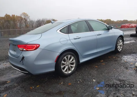 2015 Chrysler 200 C из США, поврежденный, VIN 1C3CCCCB5FN618854
